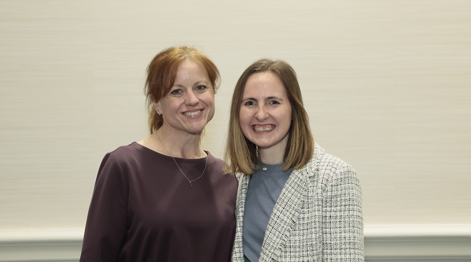 Jen Groves (left) and Kaylee Clark