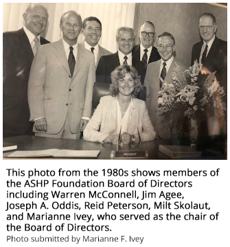 Joseph A. Oddis (top left) at the 1998 Harvey A.K. Whitney Award Lecture. Photo submitted by John Murphy.