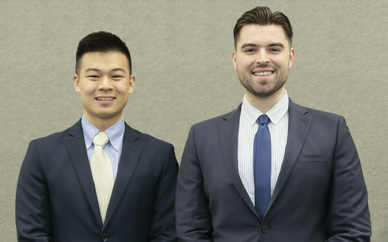 3rd Place: Samuel Yang & Alexander Michno, Rutgers, The State University of New Jersey Ernest Mario School of Pharmacy