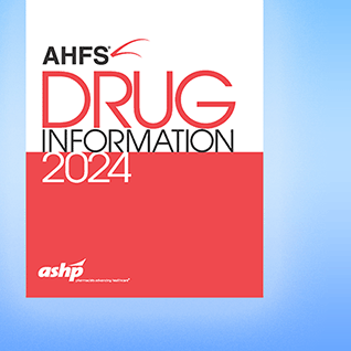 AHFS Drug Information 2024 book cover