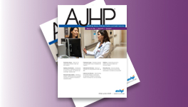 AJHP cover