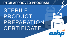 Sterile Product Preparation Certificate Image